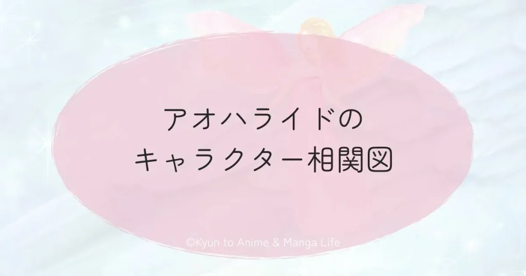 アオハライドのキャラクター相関図