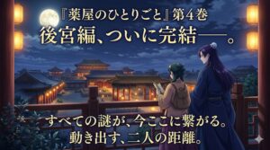 『薬屋のひとりごと』4巻あらすじ！後宮編完結の結末は？