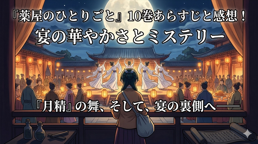 薬屋のひとりごと10巻あらすじと感想！宴の華やかさとミステリー